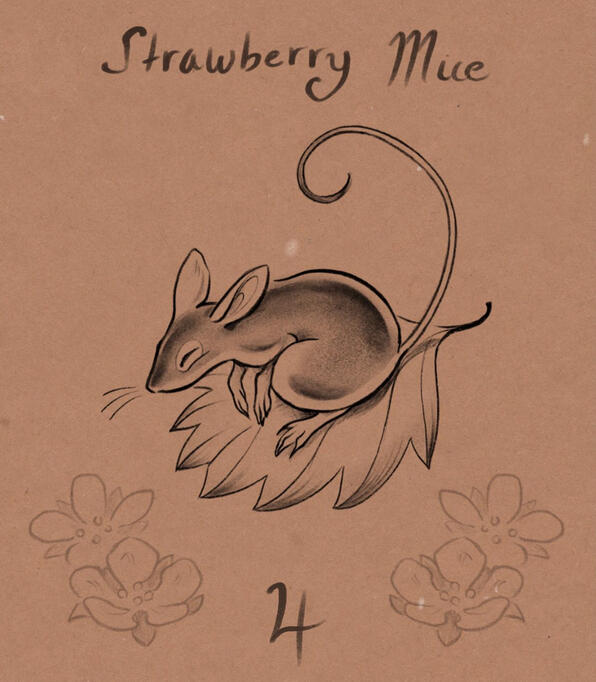 Strawberry Mice 4 • $300